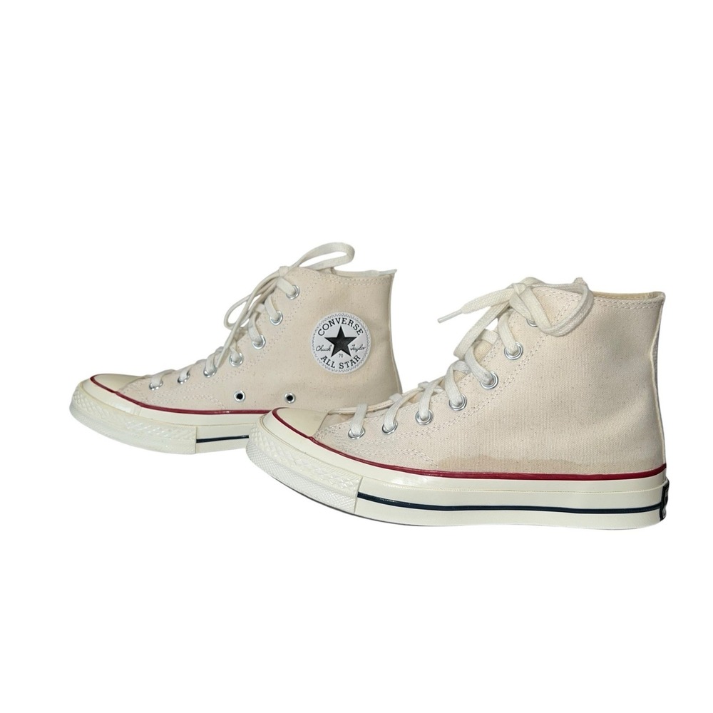 Converse Chuck 70 Vintage Canvas Shoes High Sneakers Parchment 162053C Size‎ 7.5